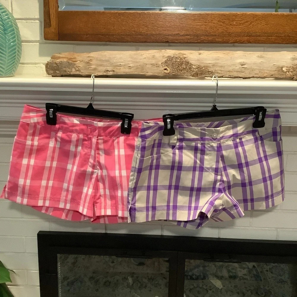 #138 Set of 2 Adidas NWOT Clima Cool Shorts  Size 6.